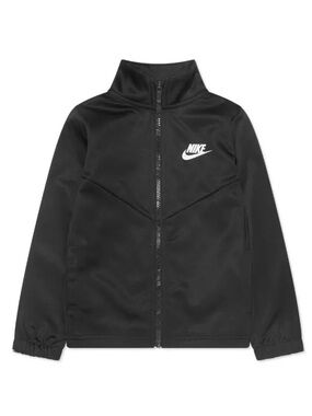 black Nike full-zip tracksuit jacket
